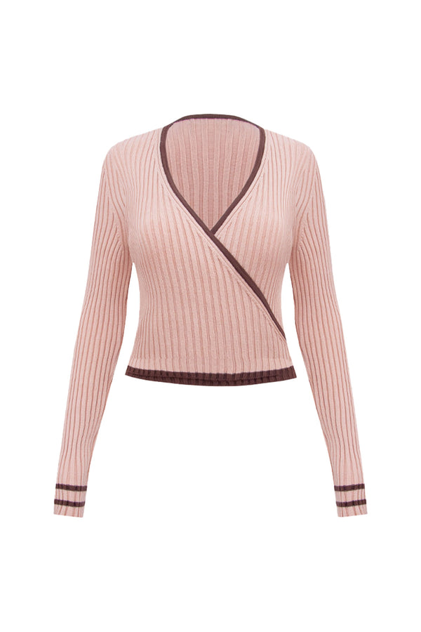 Cachequer Tricot Catarina Rosa Ballet e Cacau