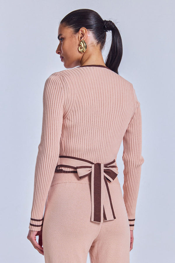 Cachequer Tricot Catarina Rosa Ballet e Cacau