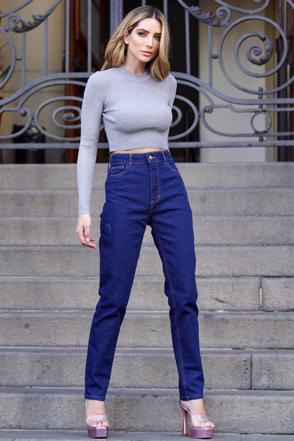Calça Jeans Skinny Yasmin Escura