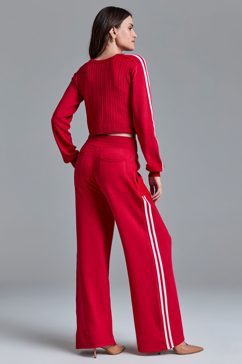 Calça Lara Fio Soft Vermelho