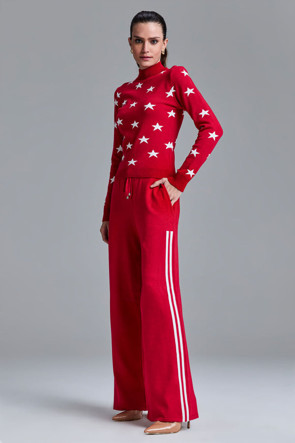 Calça Lara Fio Soft Vermelho