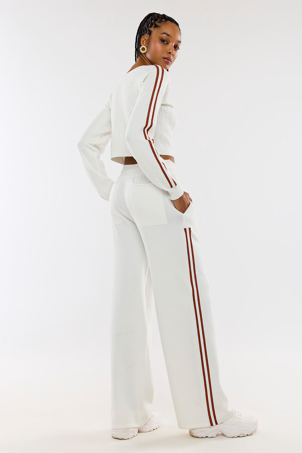 Calça Lara Fio Soft Off White