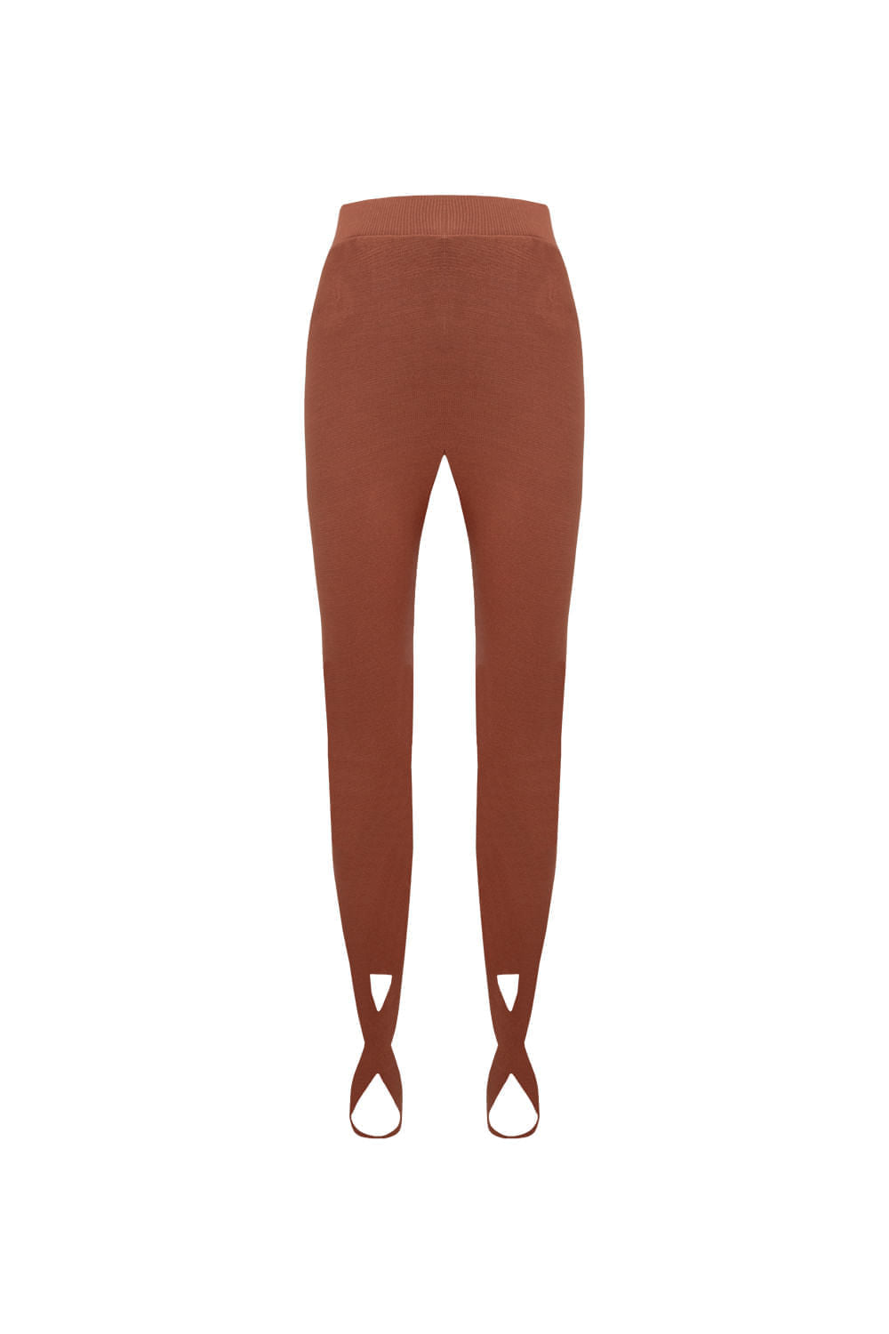 Calça Legging Tricot Ivana Terracota