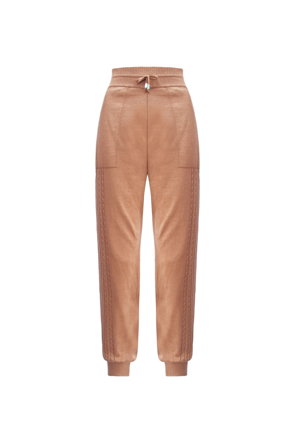 Calça Tricot Amelie Bege Tan