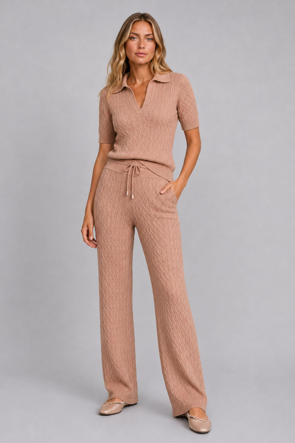 Calça Tricot Ana Latte