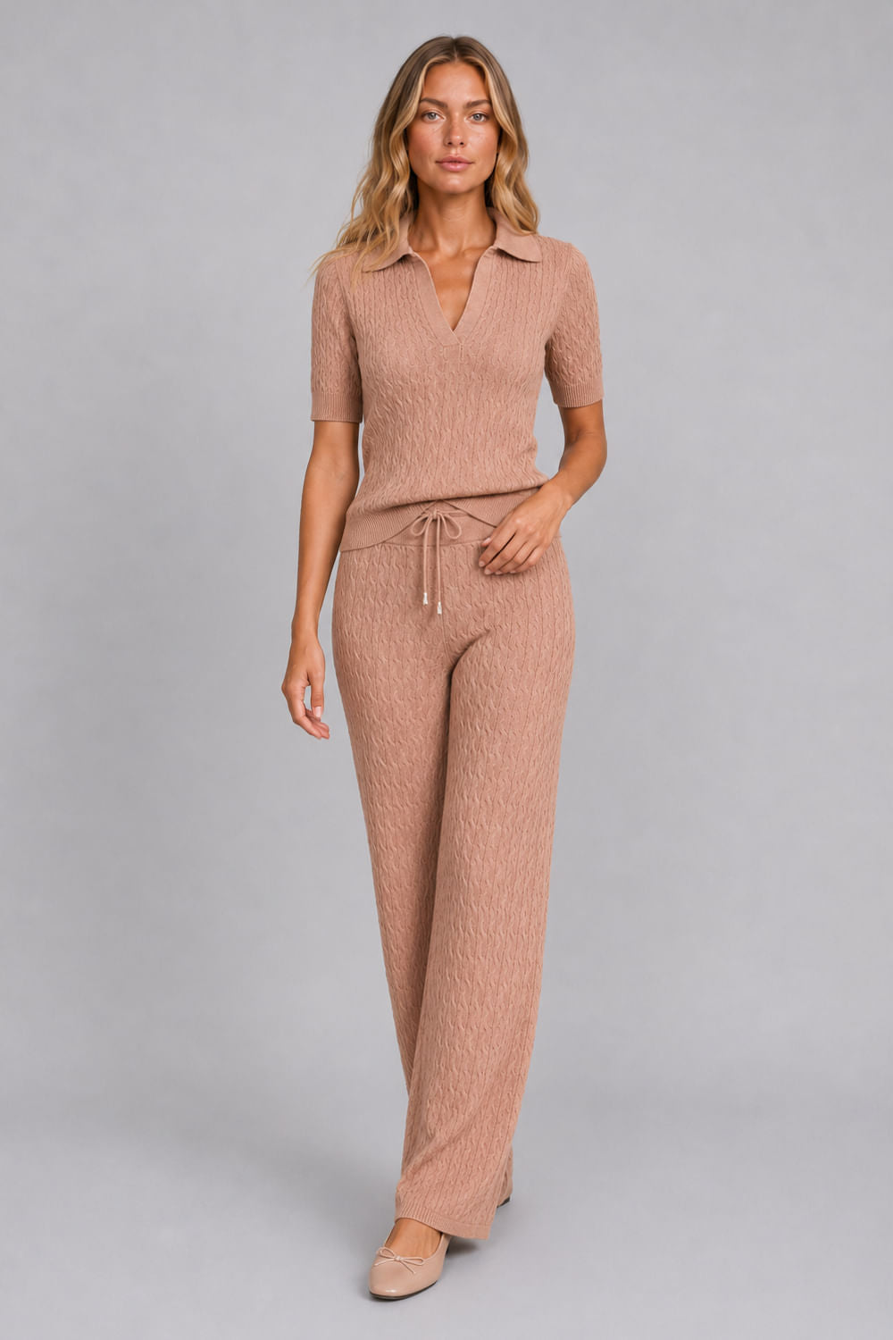 Calça Tricot Ana Latte