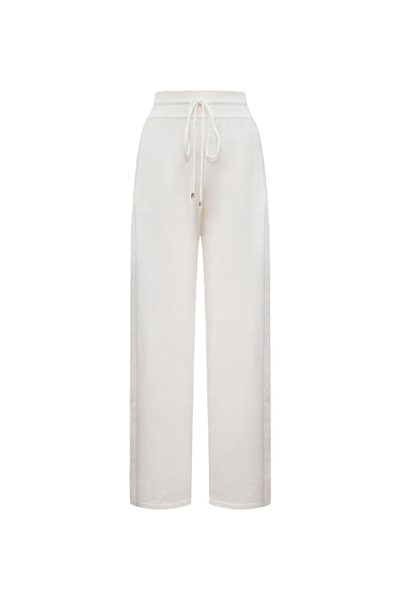 Calça Tricot Aurora Off White