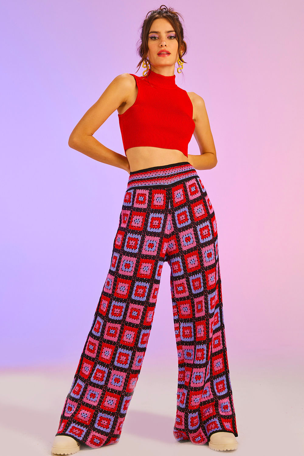 Top Tricot Grace Vermelho
