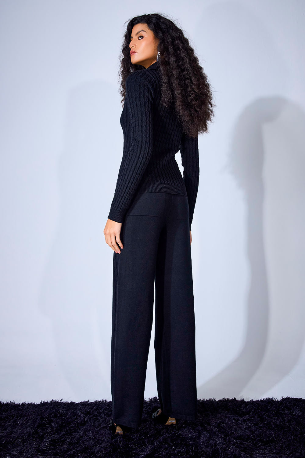 Calça Tricot Crystal Preto