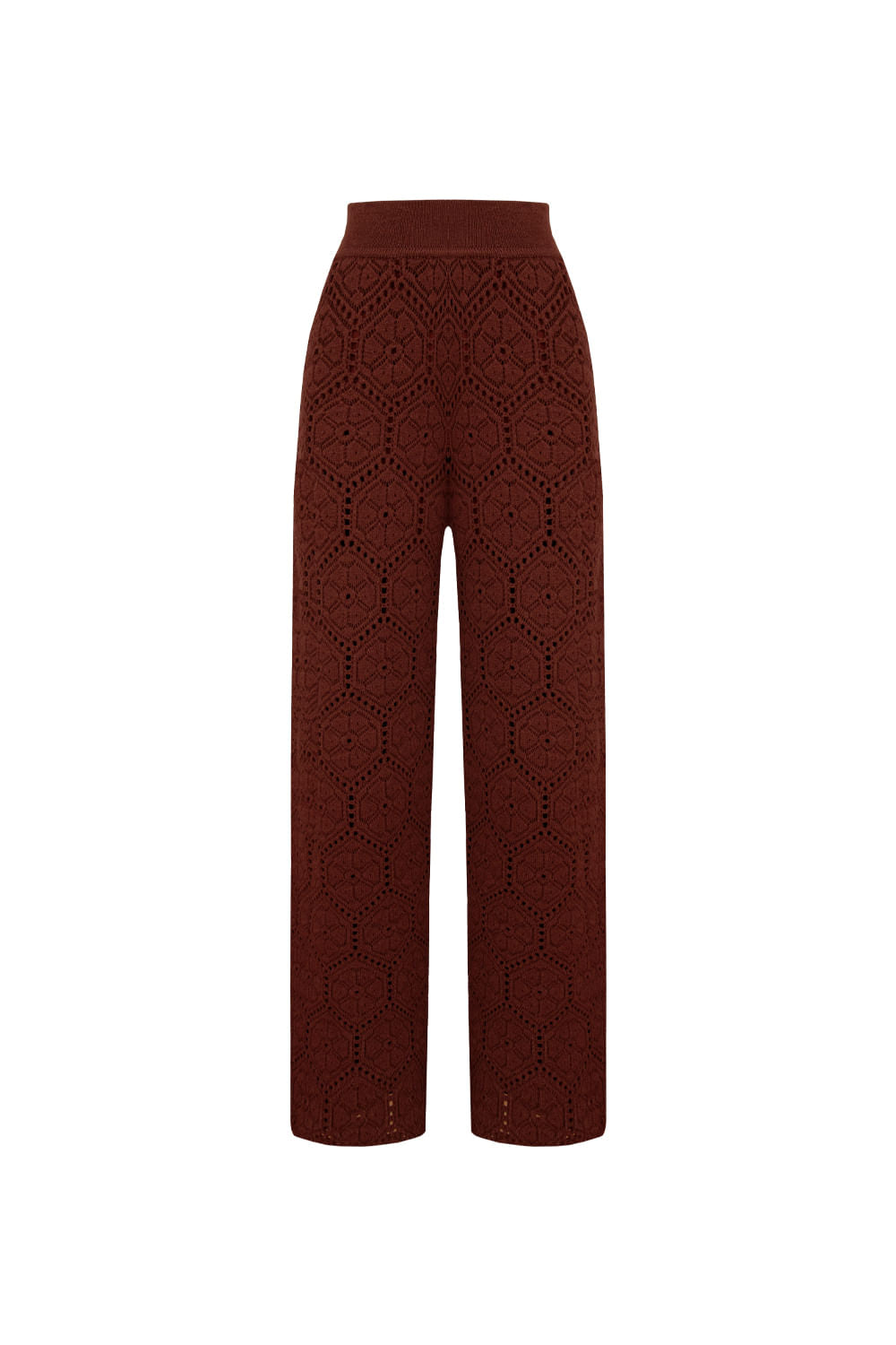 Calça Tricot Darla Chocolate