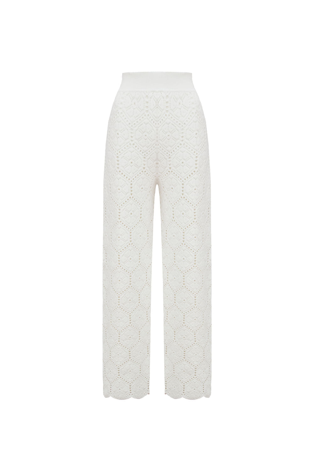 Calça Tricot Darla Off White