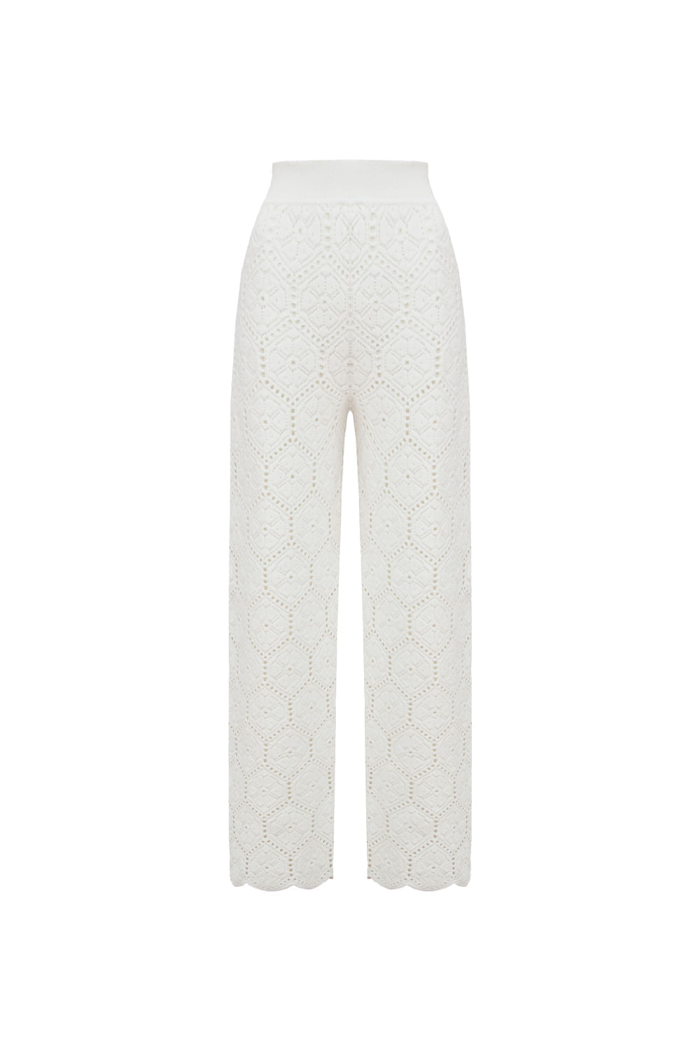 Calça Tricot Darla Off White