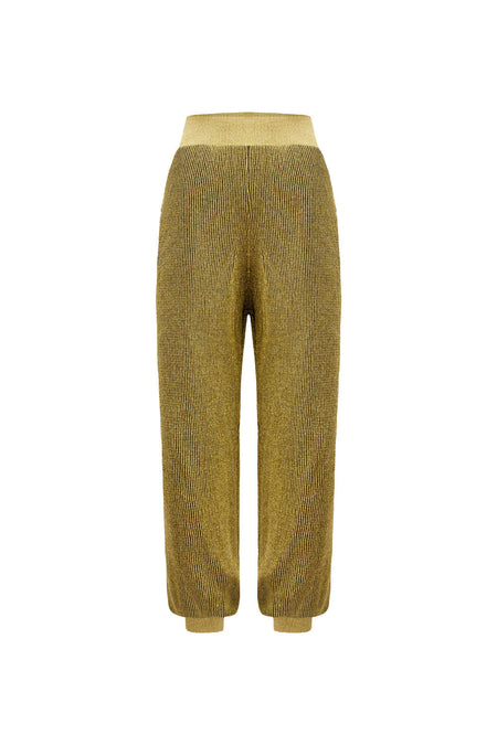 Calça Tricot Dominique Gold
