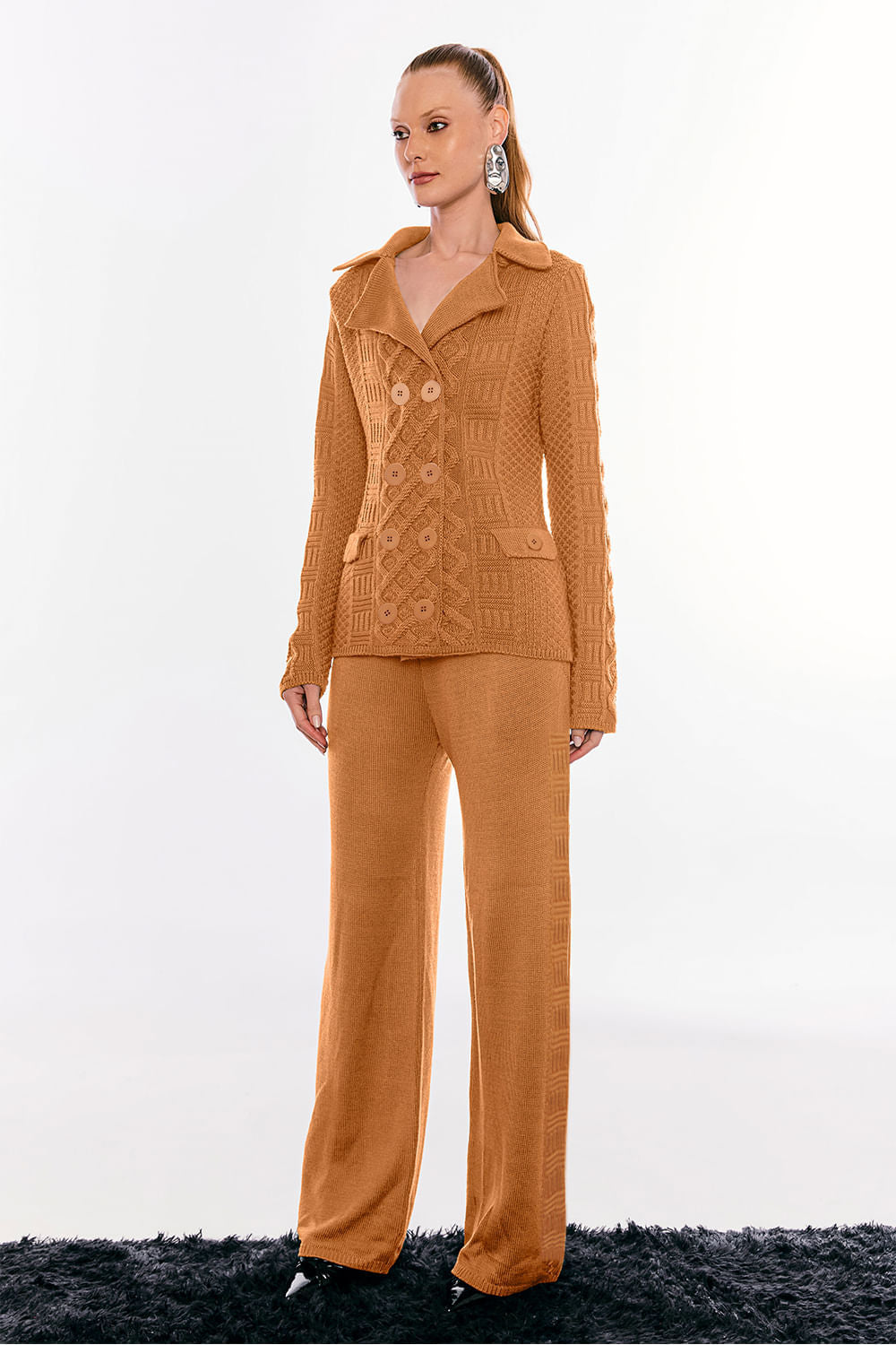 Calça Tricot Donatela Cobre