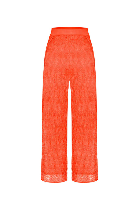 Calça Tricot Eloisa Laranja