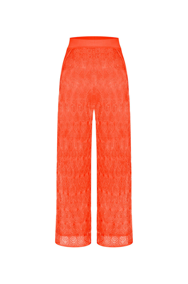 Calça Tricot Eloisa Laranja