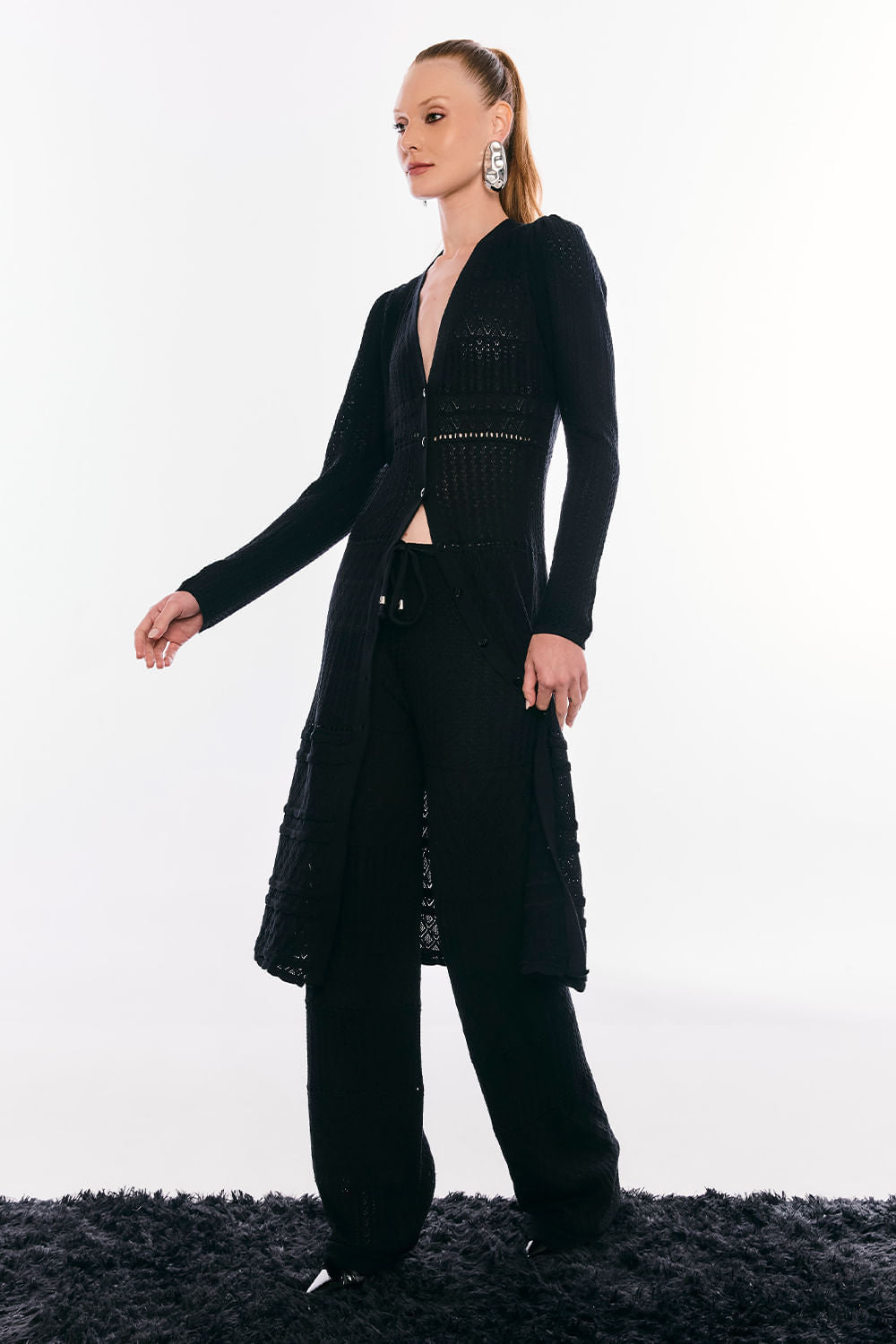Calça Tricot Jade Preto