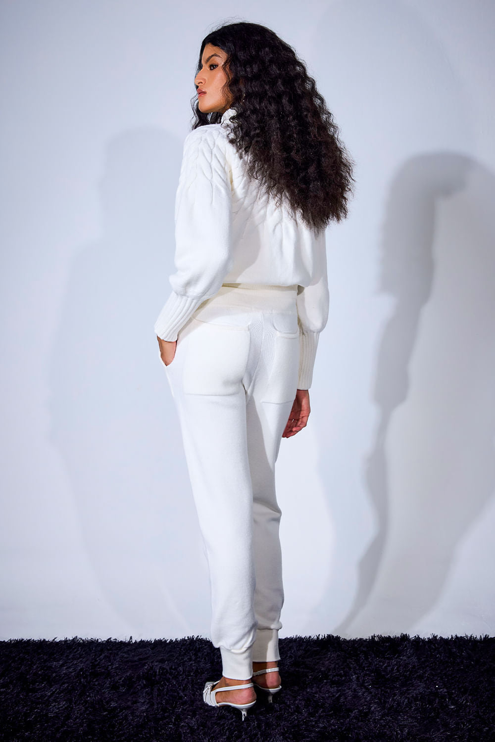 Calça Tricot Morgana Milk
