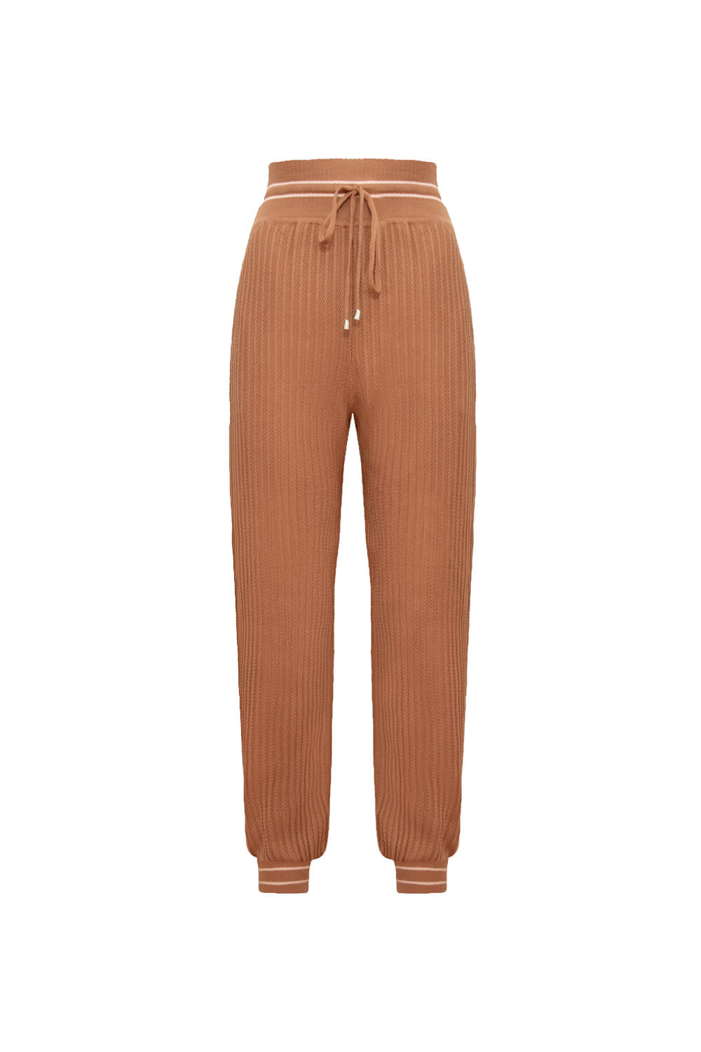 Calça Tricot Nadia Bege Latte