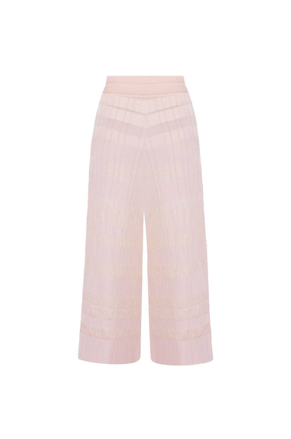 Calça Tricot Pantacourt Jane Vanilla