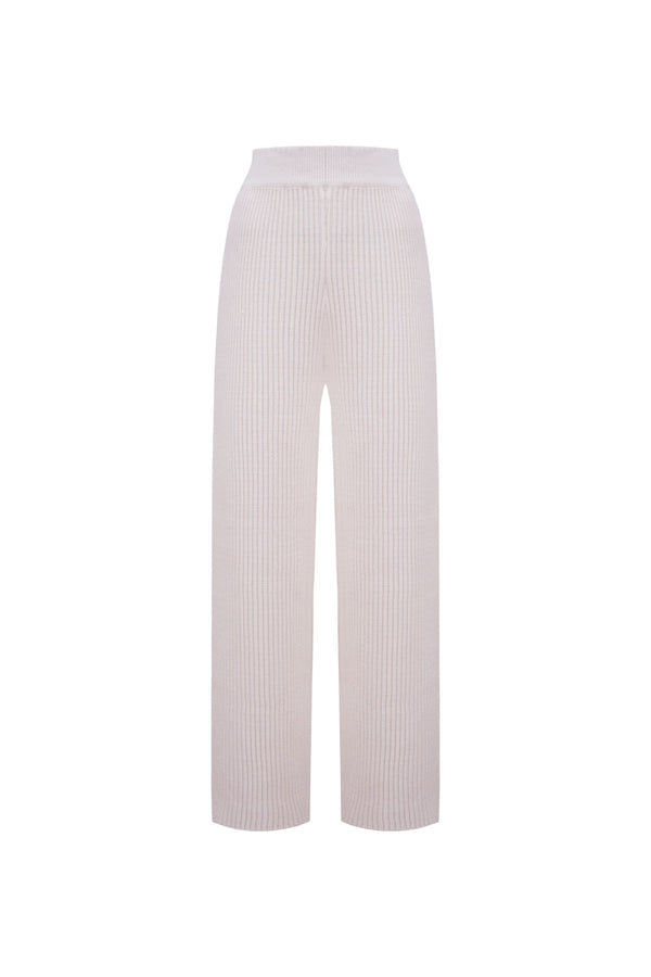 Calça Tricot Roberta Off White