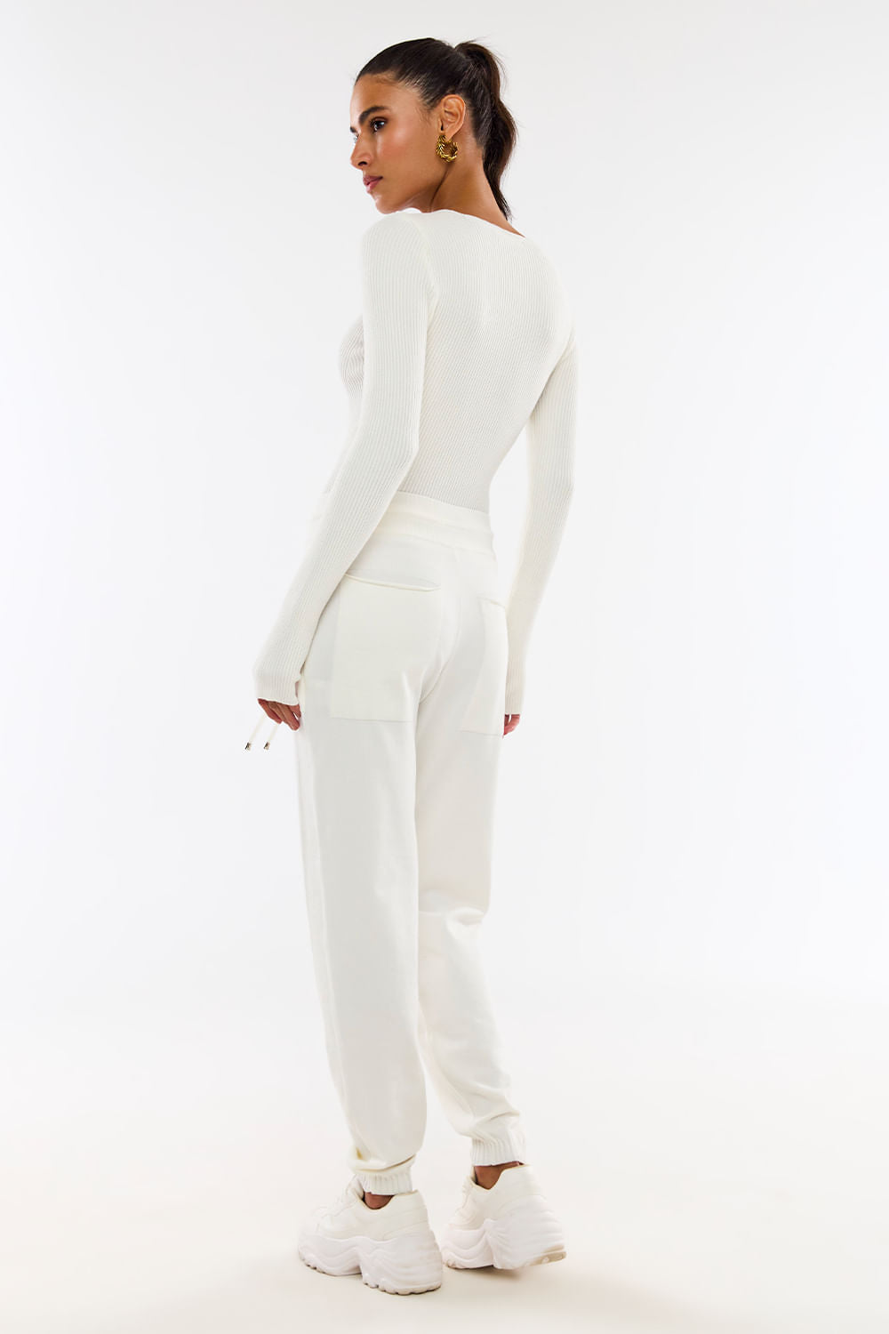 Calça Tricot Sofia Off White