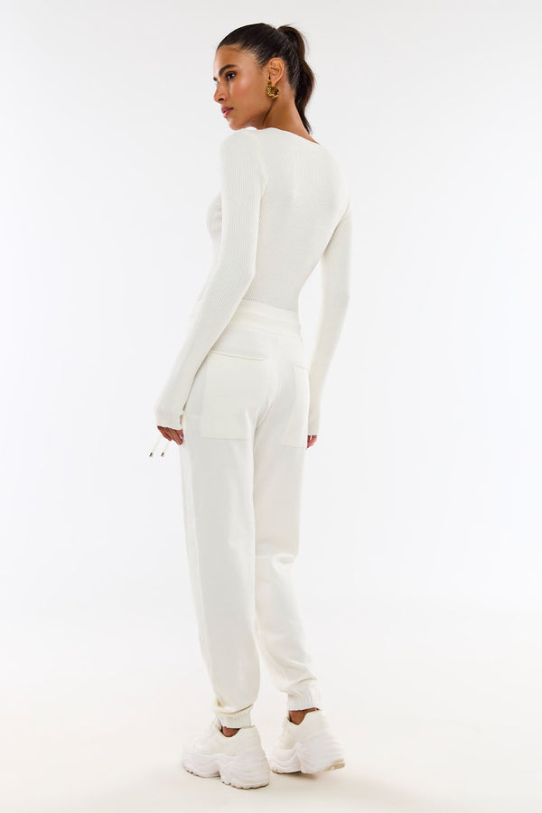 Calça Tricot Sofia Off White