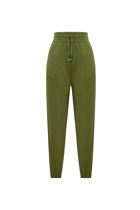 Calça Tricot Sofia Verde Botânico