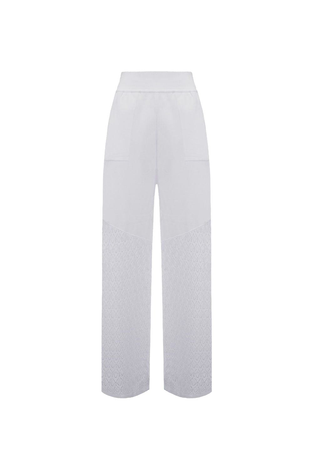 Calça Tricot Valentina Off White