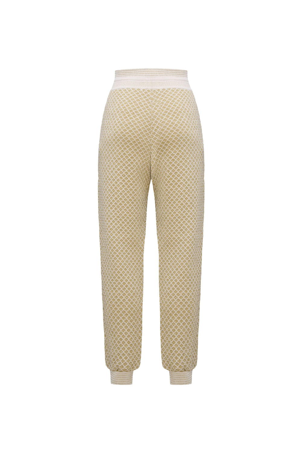 Calça Tricot Yara Lurex Dourado