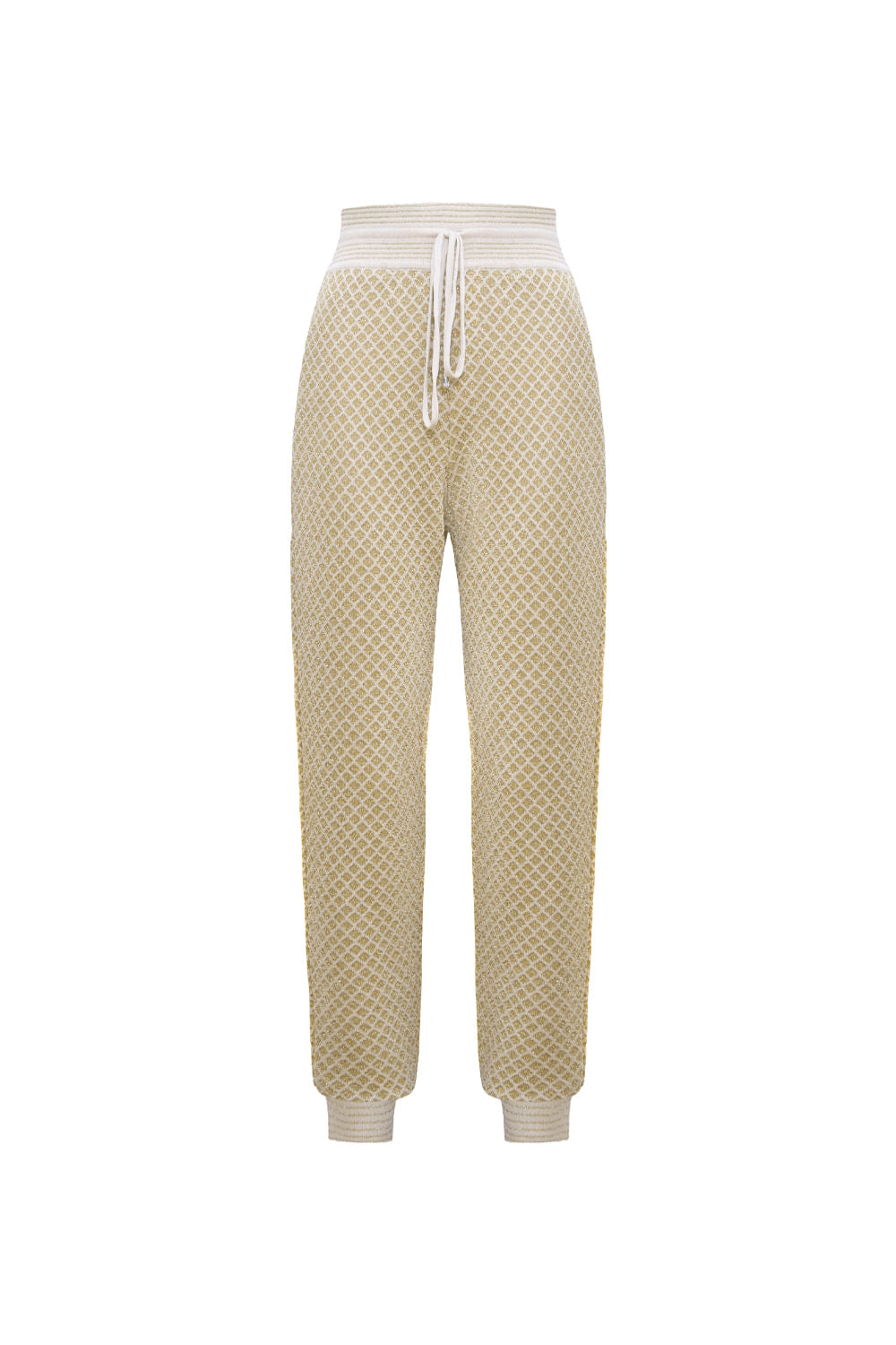 Calça Tricot Yara Lurex Dourado