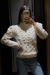 Blusa Tricot Samira Off White