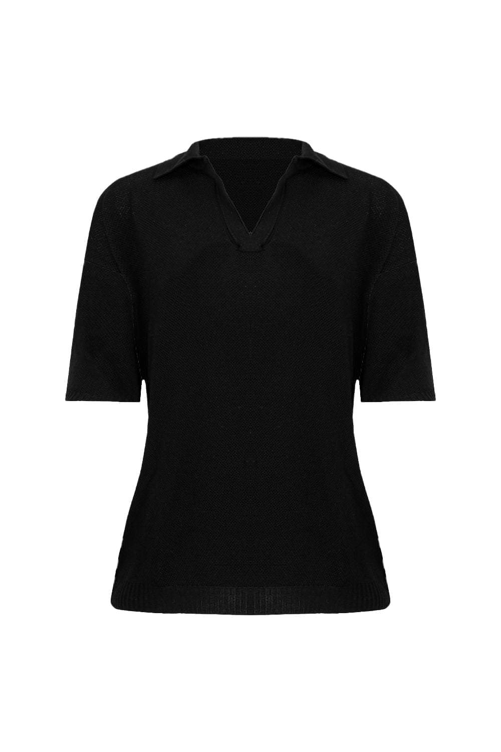 Camisa Tricot Leda Preto
