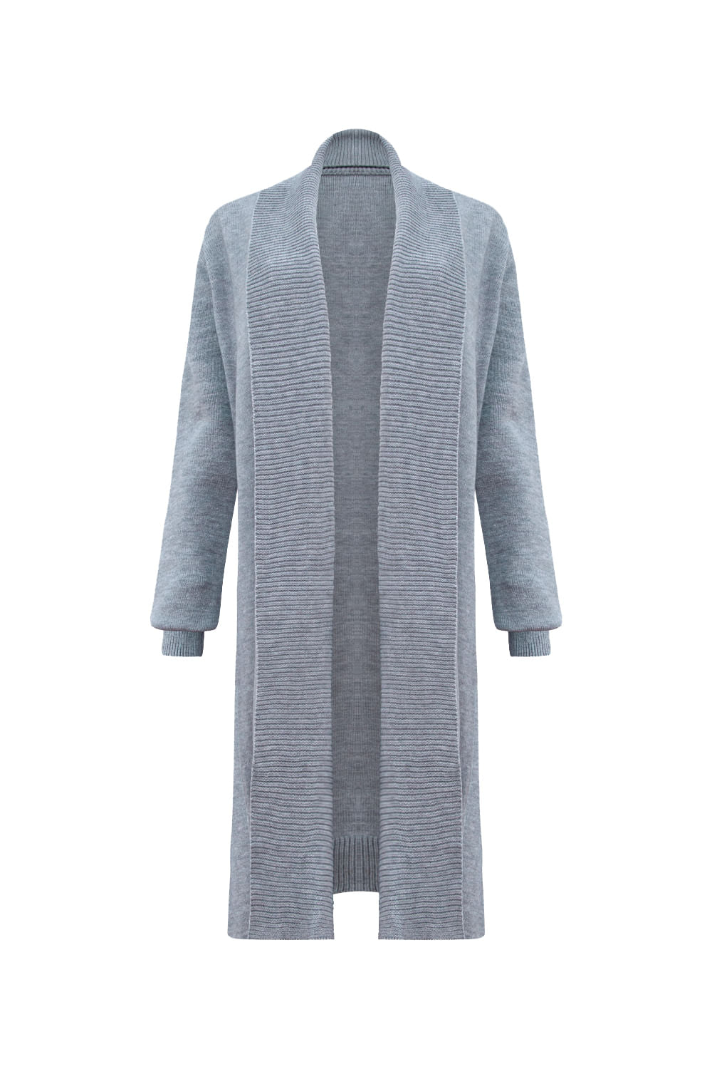 Conjunto Tricot Amira Cinza Mescla