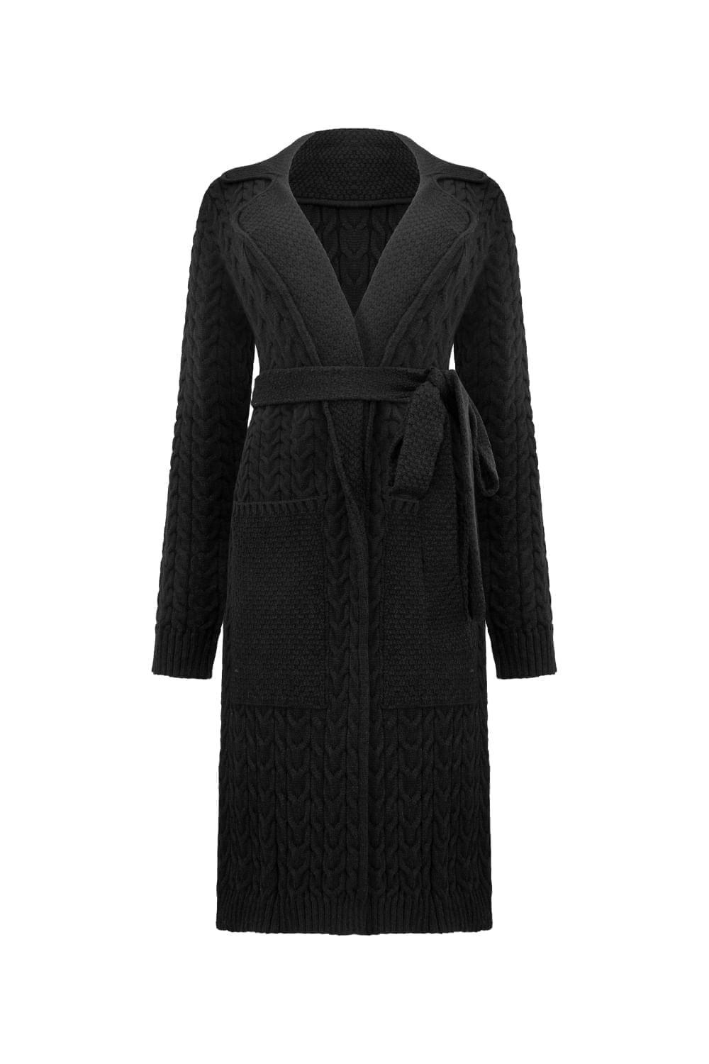 Casaco Tricot Bianca Preto