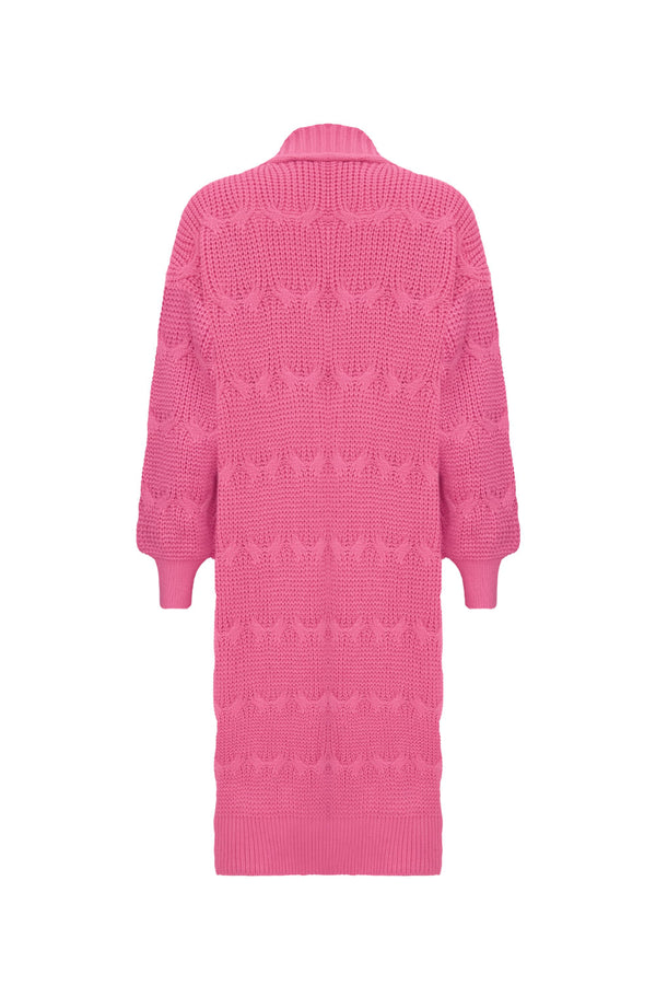 Casaco Tricot Brooke Rosa Penélope