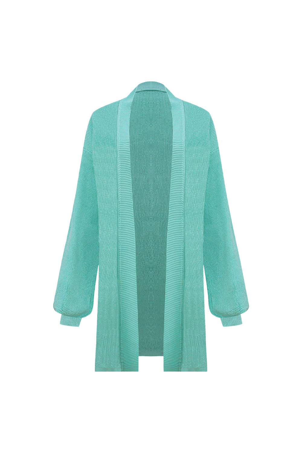Casaco Tricot Carina Verde Jelly