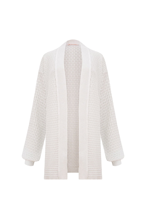 Casaco Tricot Carolina Off White