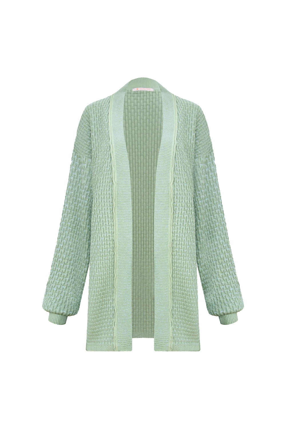 Casaco Tricot Carolina Verde Menta