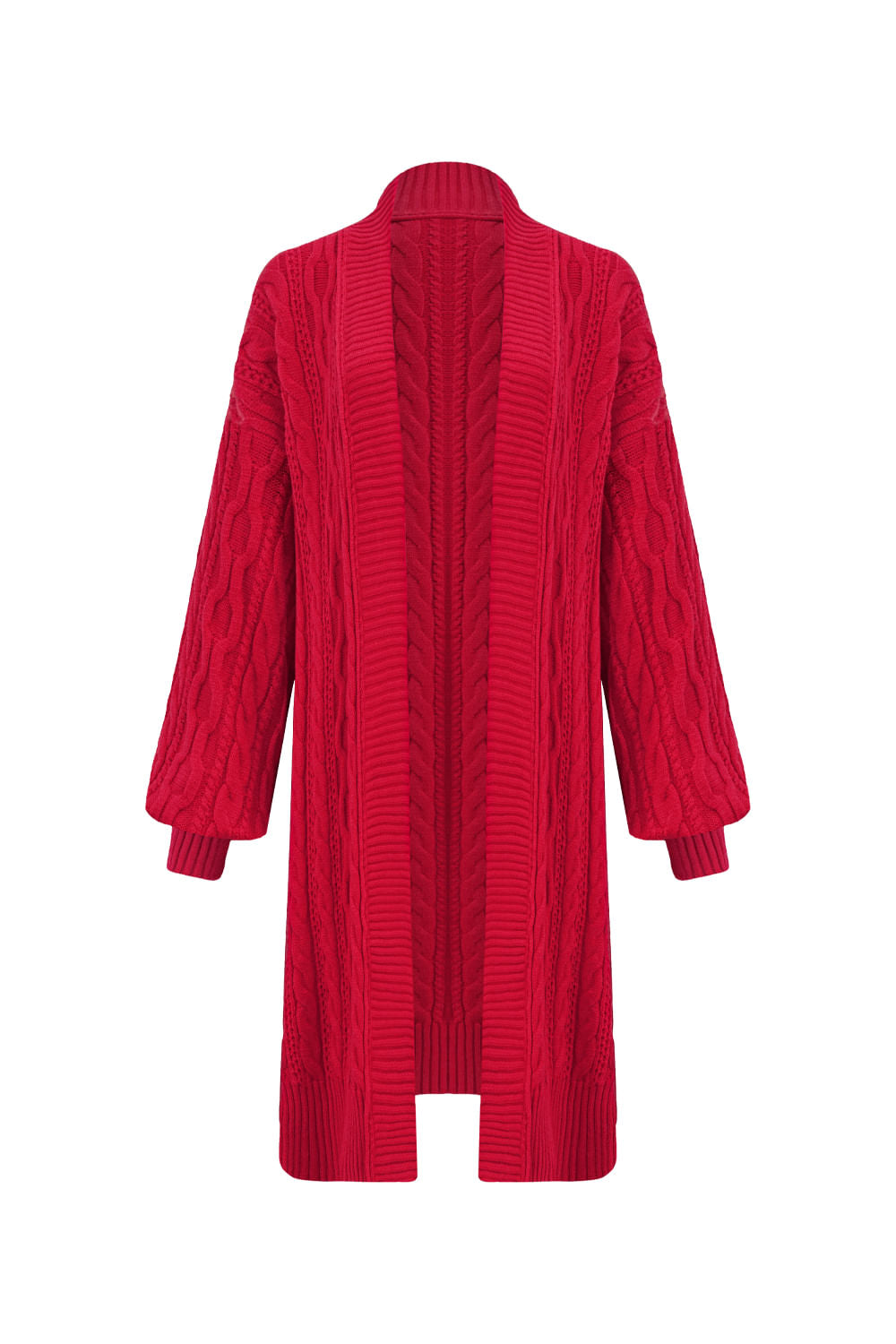 Casaco Tricot Jaqueline Vermelho