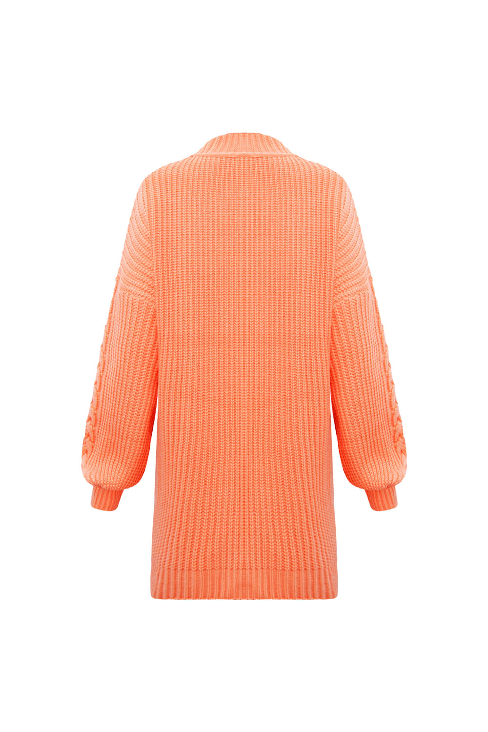 Casaco Tricot Joana Laranja Turmeric