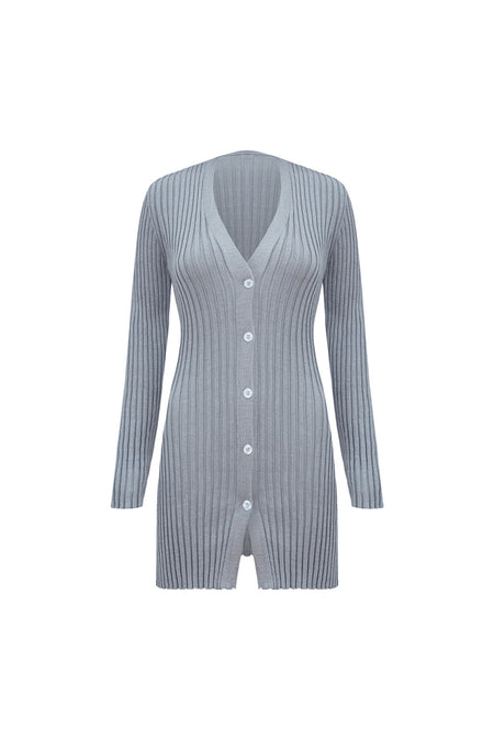 Blusa Tricot Katiusca Cinza Storm