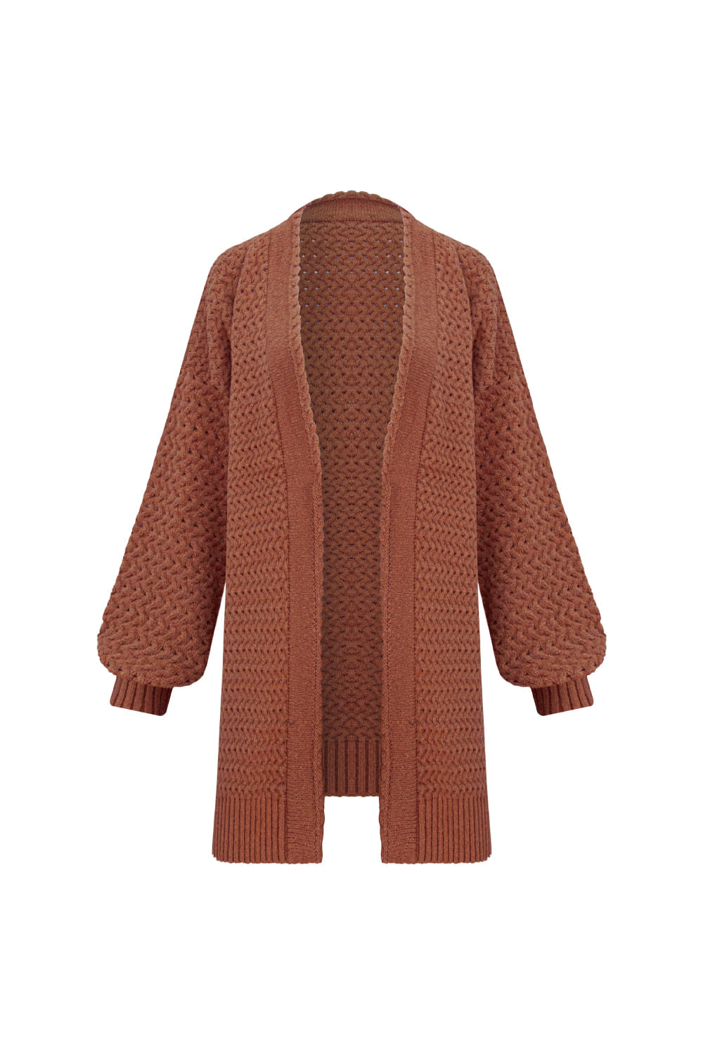 Conjunto Tricot Liliane Terracota
