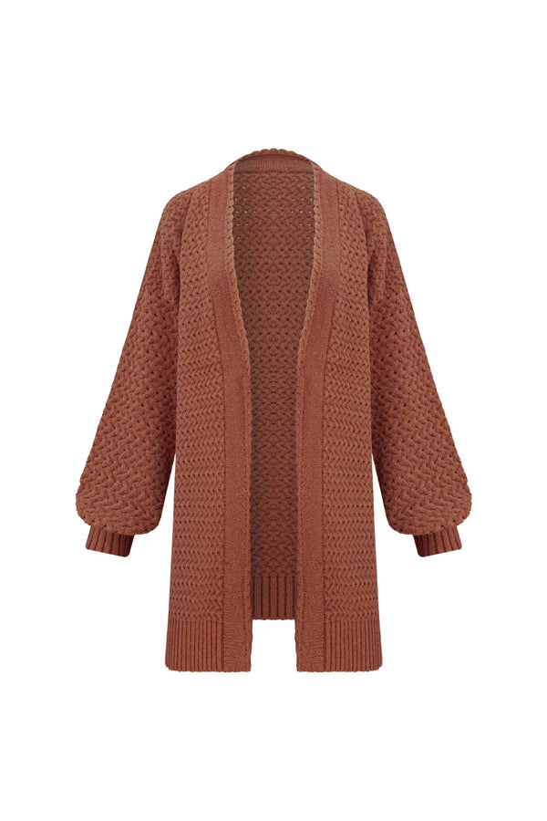 Conjunto Tricot Liliane Terracota