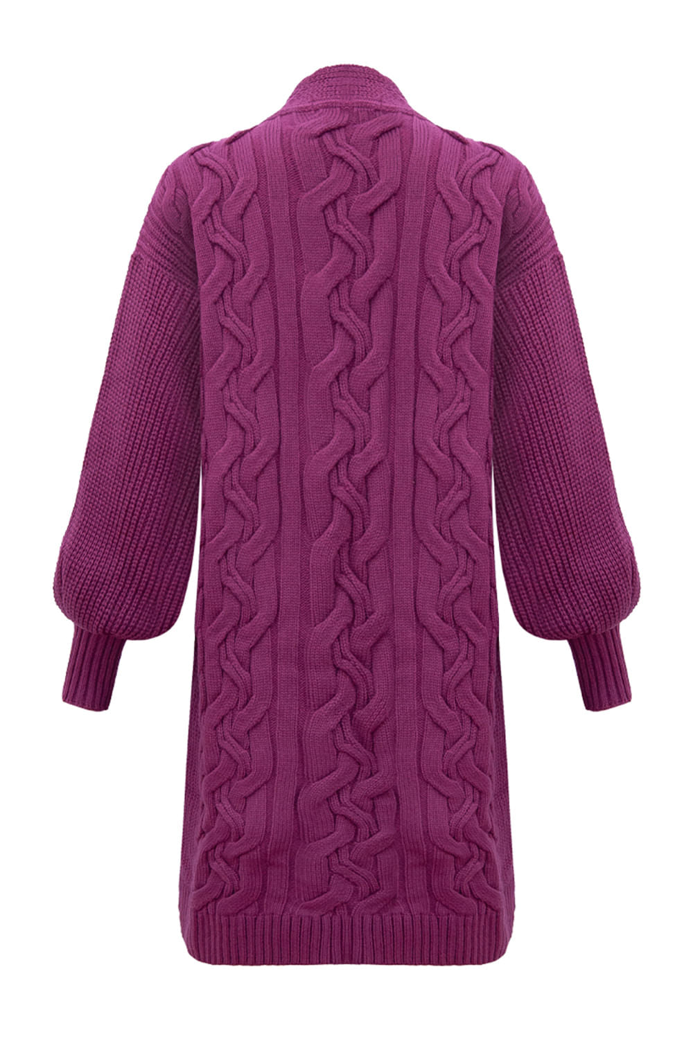 Casaco Tricot Monique Grape