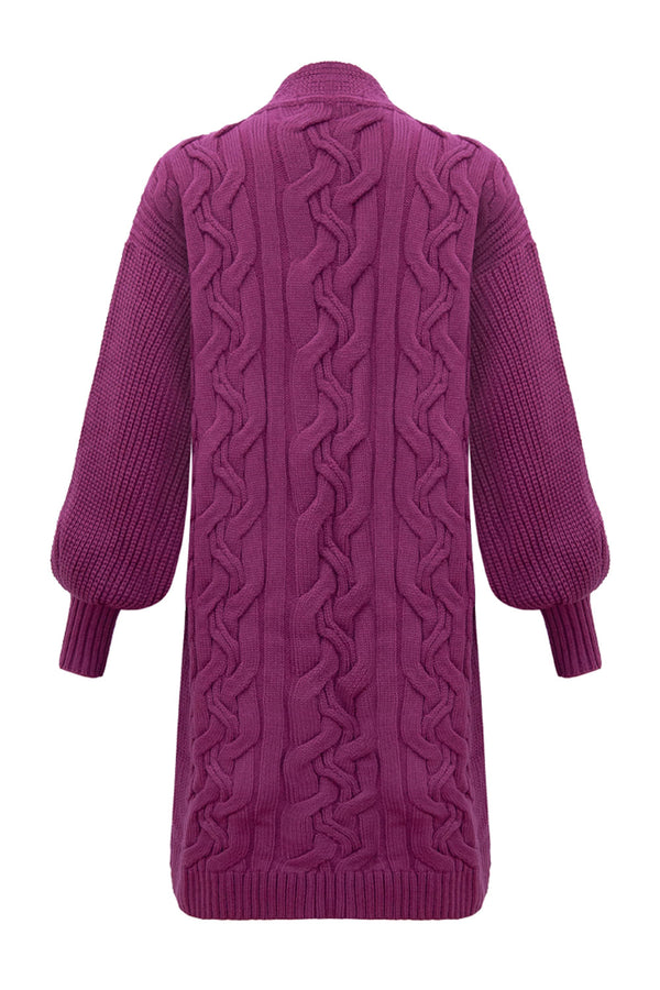 Casaco Tricot Monique Grape