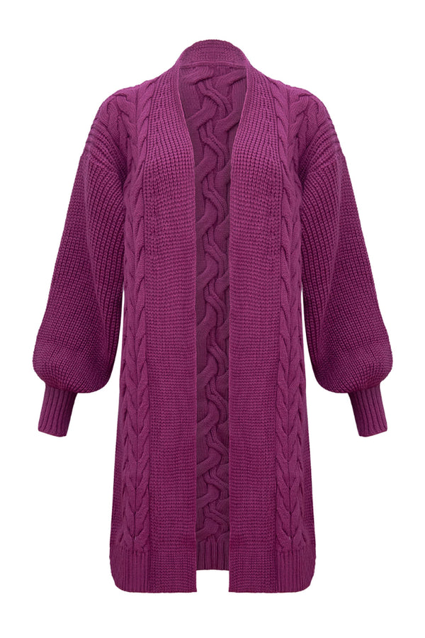Casaco Tricot Monique Grape