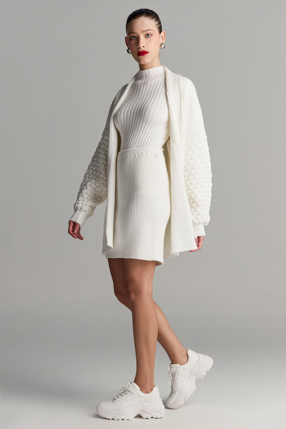 Saia Tricot Curta Miriam Off White