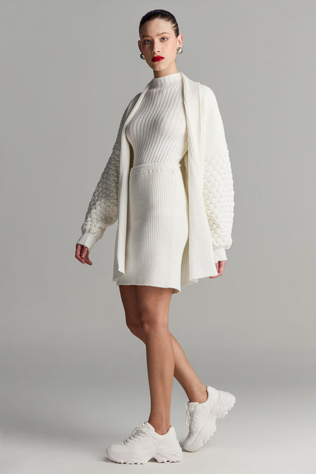 Saia Tricot Curta Miriam Off White