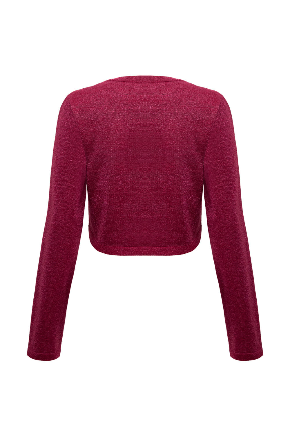 Casaco Tricot Thais Vermelho Carmesin